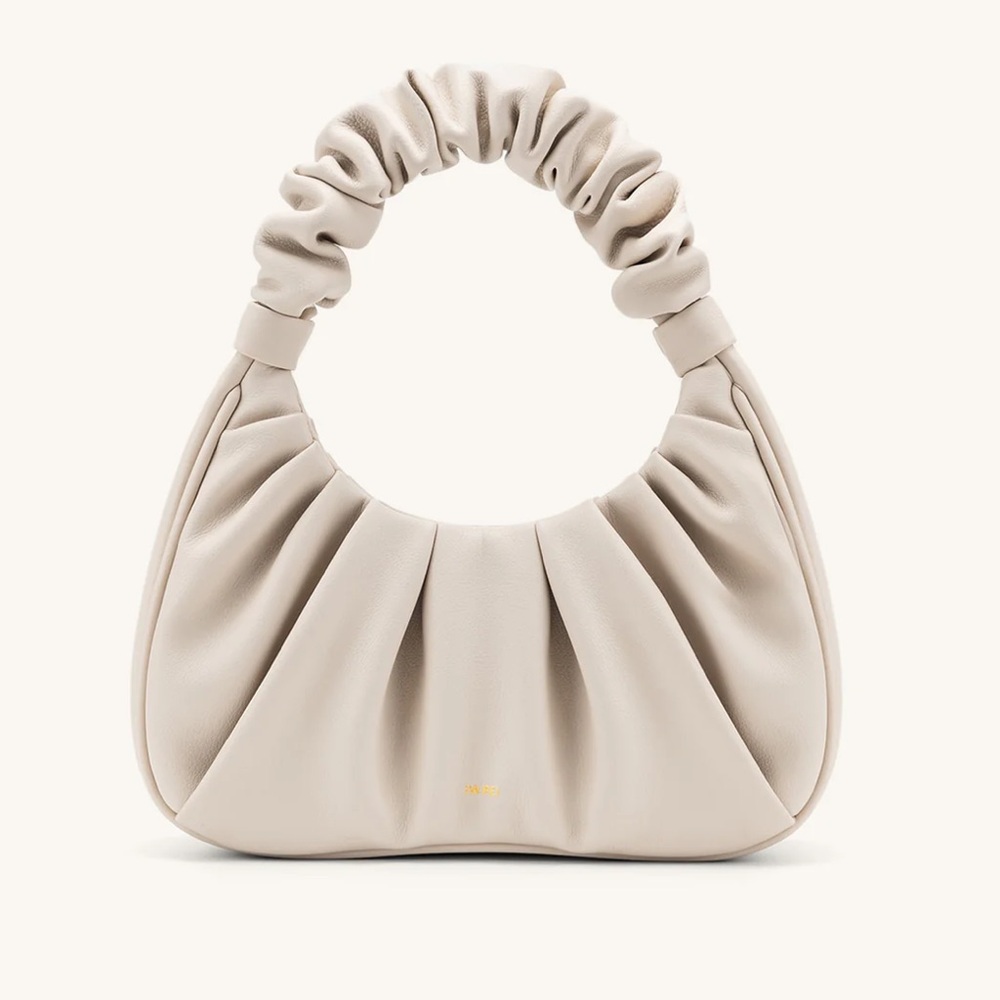 NWT JW PEI Gabbi Ruched Hobo Handbag - Ivory